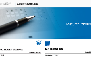 Cermat testy z minulých let: maturita a přijímačky