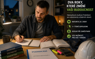 Nástavbové studium dálkové 2 roky: cesta k maturitě pro vyučené